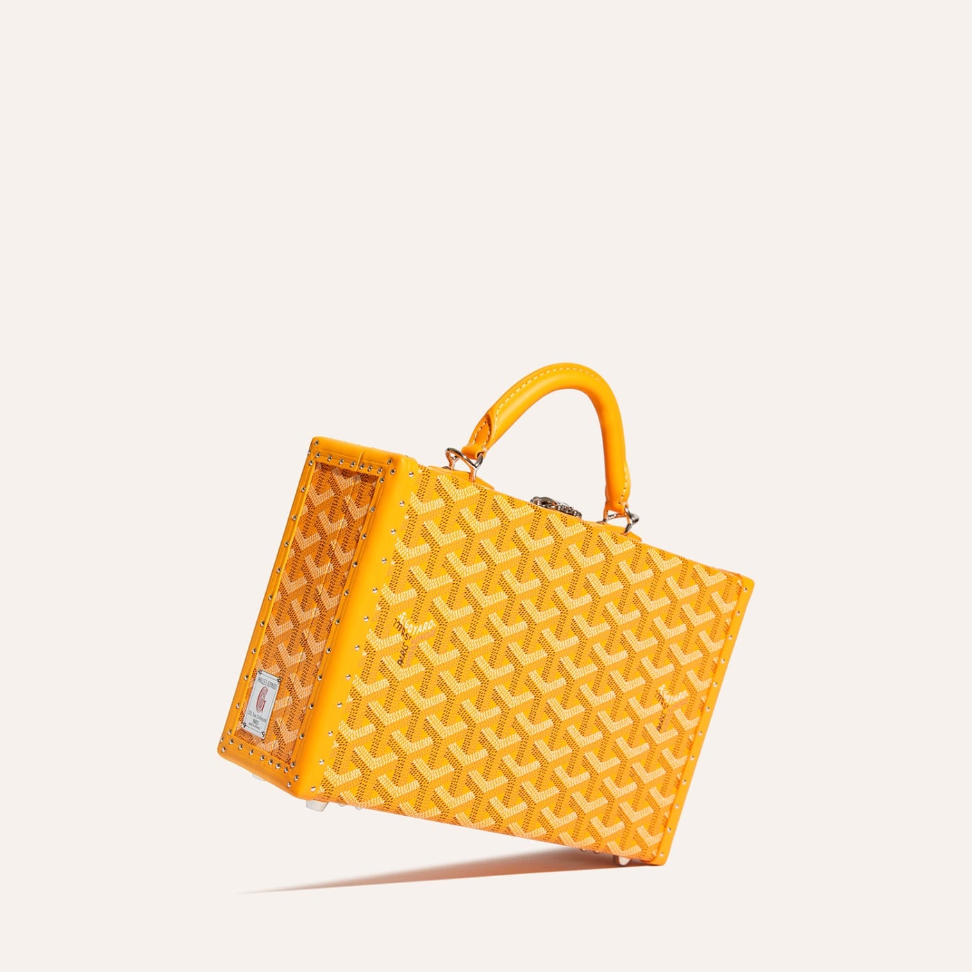 Goyard Grand Hôtel Trunk Bag Yellow - Image 3